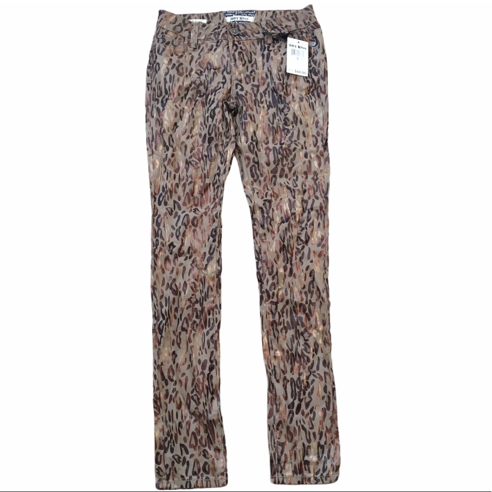 Hot Kiss "Skinny Lily" Print Jean 3 NWT
